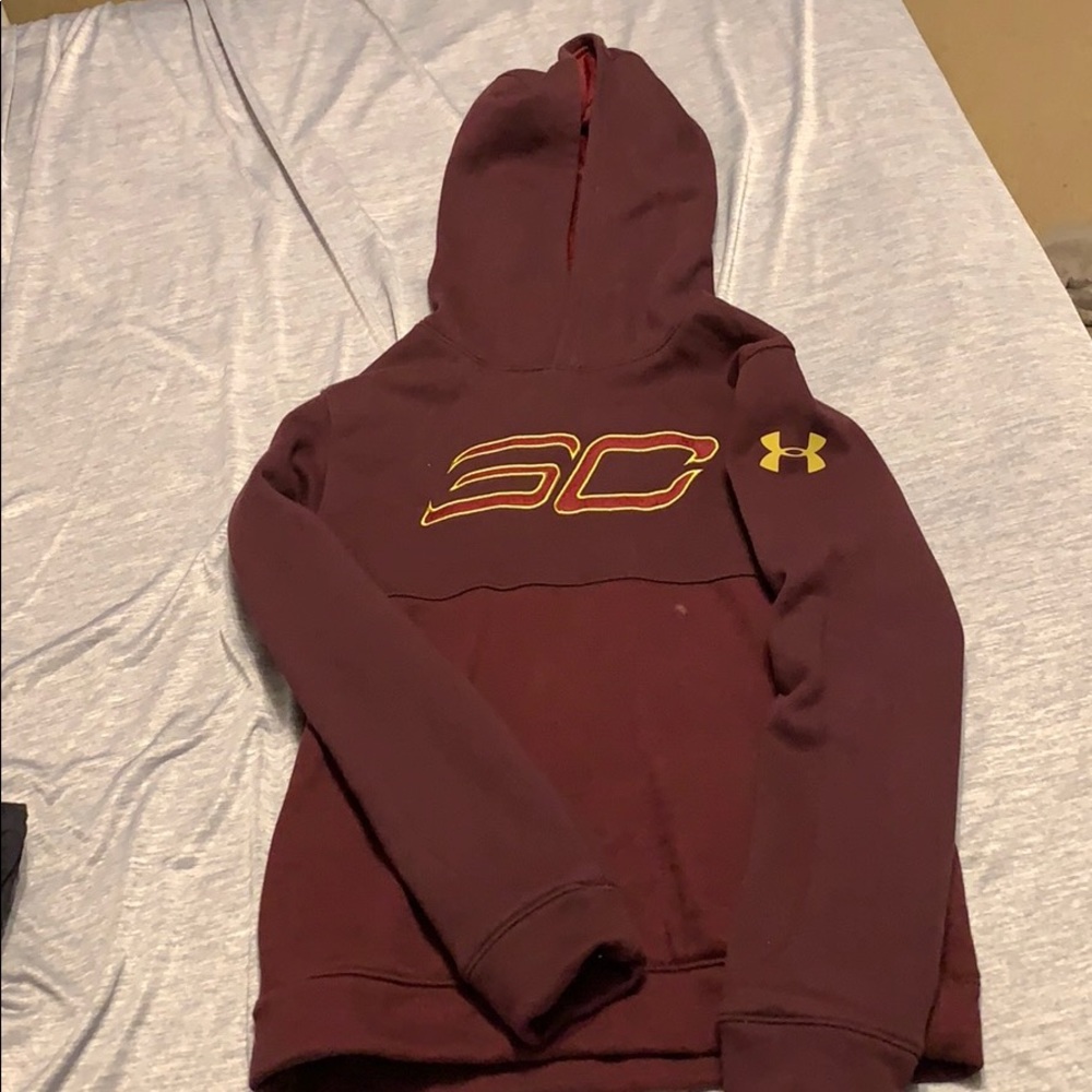 Under armour boys steph curry hoodie
